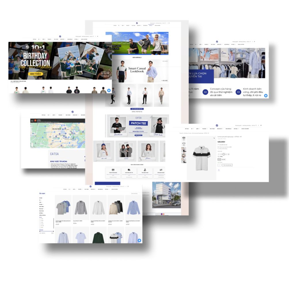 kho giao diện của thiết kế web giá rẻ cực lớn