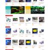 Giao diện website thủy sinh
