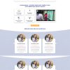 Giao diện website trường học mầm non